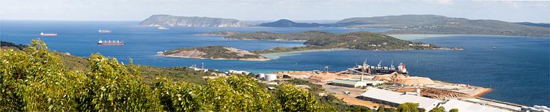 _MG_7571panomw.jpg - Ships on Albany Harbour, WA
